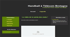 Desktop Screenshot of hand.clubs.resel.fr